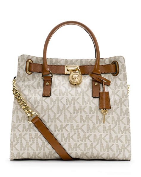 michael kors hamilton tote large|michael kors nouveau hamilton large.